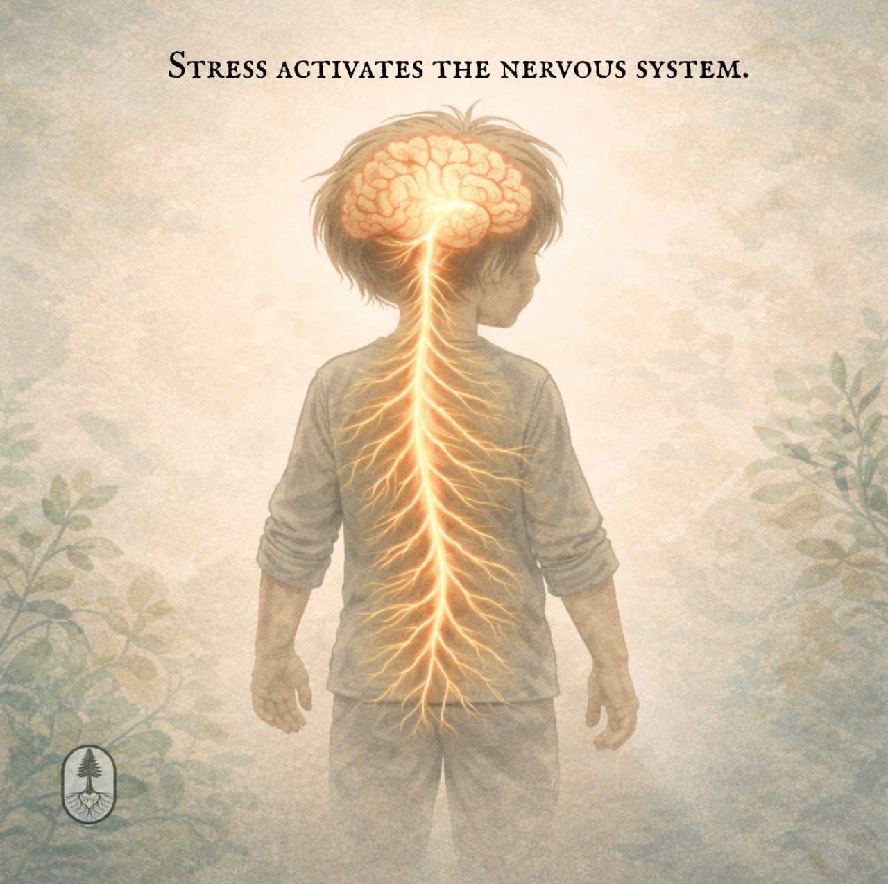 Stress activates the nervous system